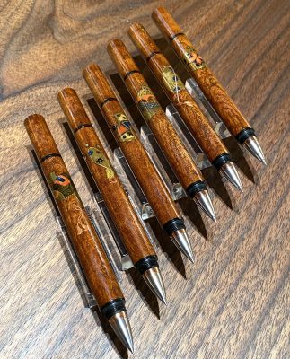 woodpencraft ウッドペンクラフト エイリアン 国産漆変わり塗りペン-