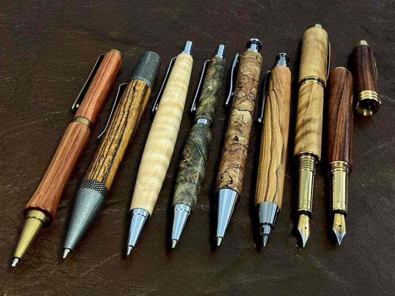 木製ボールペン シャーペン 万年筆を手作りできる ウッドペンクラフト