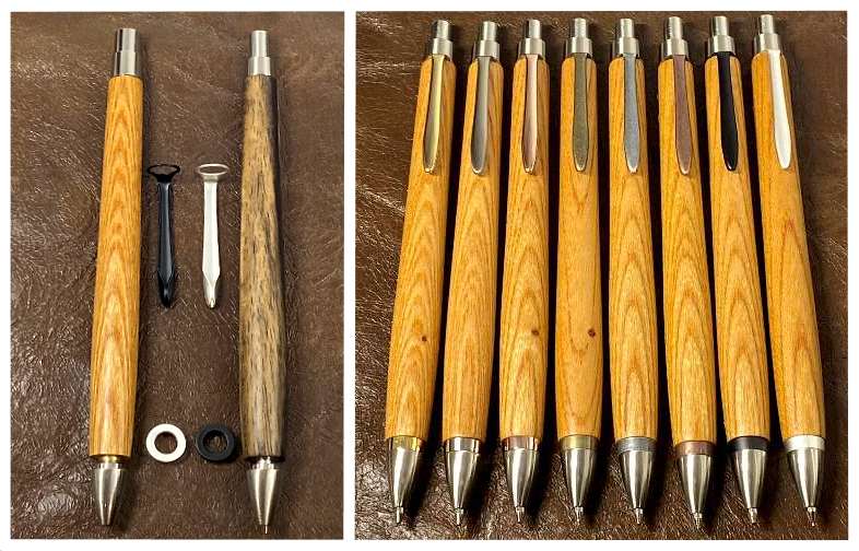 木製ボールペン・シャーペン・万年筆を手作りできる｜ウッドペンクラフト